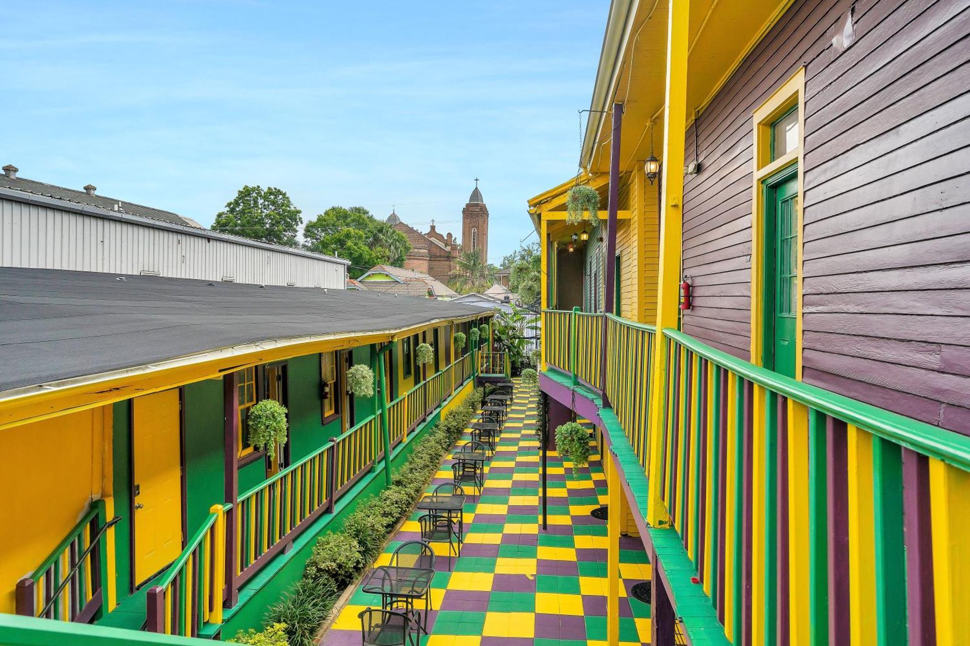 Historic Mardi Gras Inn New Orleans Exterior foto
