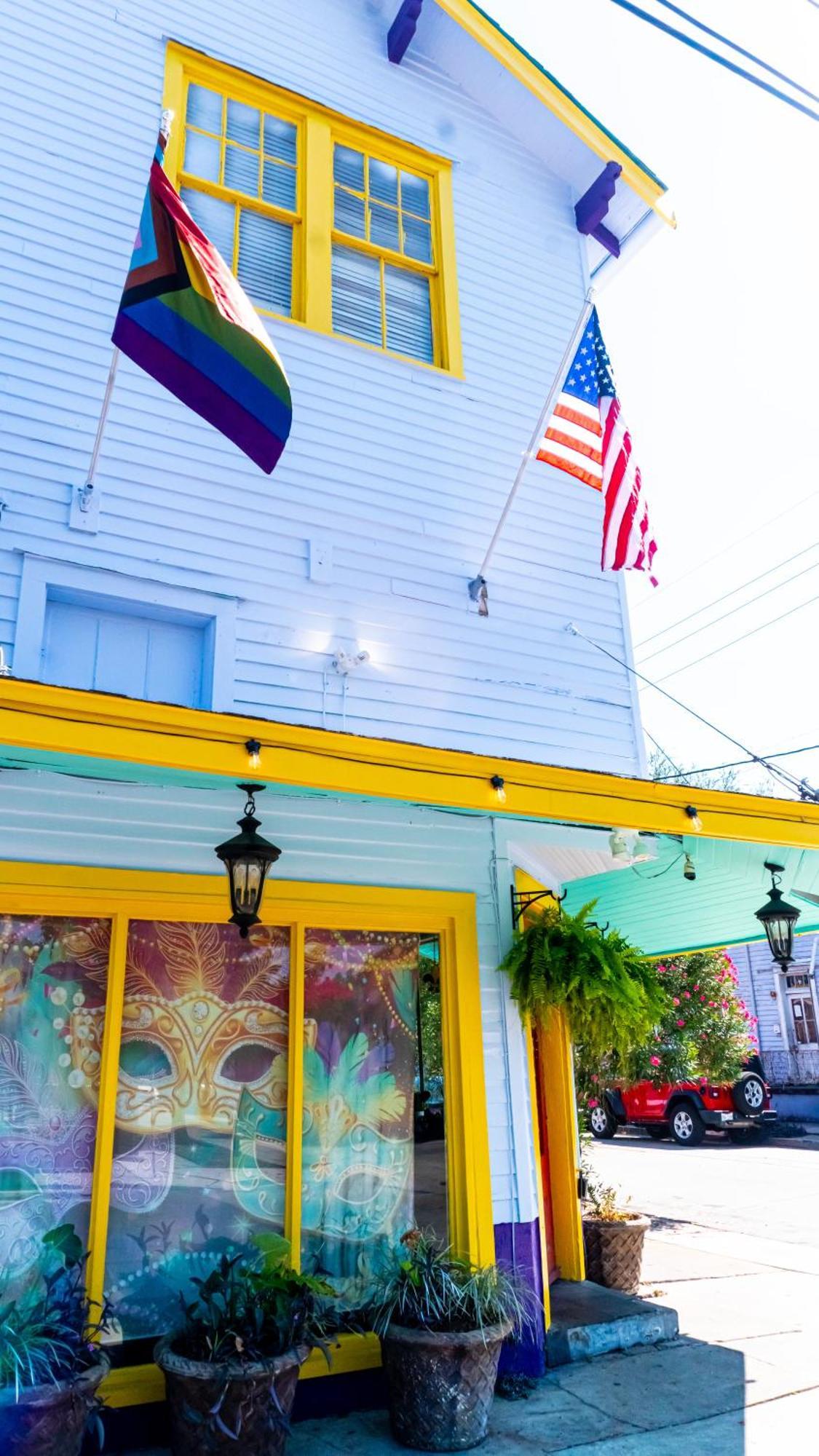 Historic Mardi Gras Inn New Orleans Exterior foto